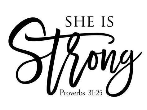 She Is Strong Svg Proverbs 31 Woman Svg Proverbs 31 Women Etsy