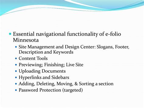 Ppt Using Efolio For Program Accreditation Powerpoint Presentation