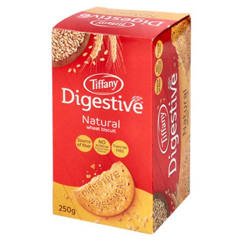 Tiffany Digestive Natural Wheat Biscuit 250g Supersavings