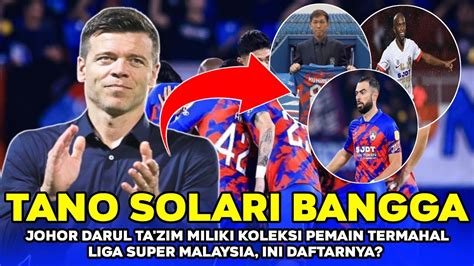 Banggapasukan Tano Solari Berada Pada Landasan Terbaik Jdt Miliki