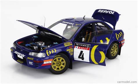 SUBARU IMPREZA 555 REPSOL N 4 WINNER RALLY RAC LOMBARD 1994