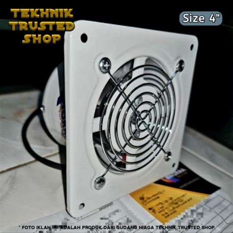 Jual Exhaust Fan Booster Efdsq W V Kipas Plafon Dinding Besi