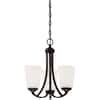 Minka Lavery Overland Park 3 Light Vintage Bronze Modern Chandelier For