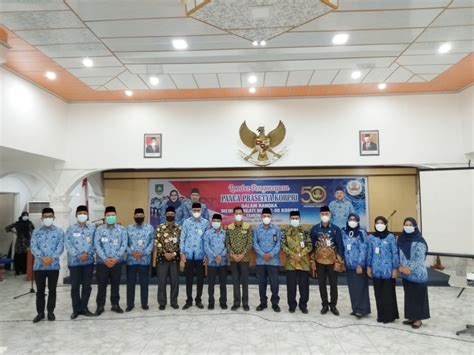 Hut Ke Korpri Perwakilan Pd Ikuti Lomba Pengucapan Panca