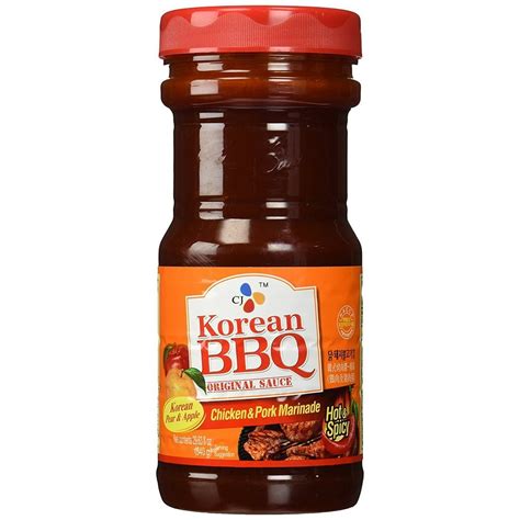 Hotandspicy Cj Korean Bbq Original Sauce Chicken And Pork Marinade 29 6 Ounce 1