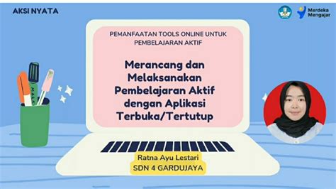 Lulus Sertifikat Aksi Nyata Merancang Melaksanakan Pembelajaran