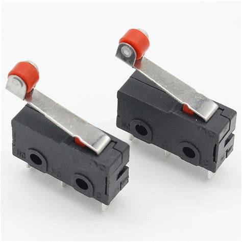 Limit Switch 10 Pcs Mini Micro Limit Switch Roller Lever Arm SPDT Snap