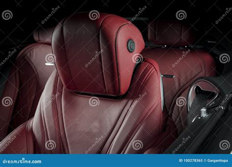 Modern Luxury Race Car Interior Stock Image - Image of passenger, metal ...