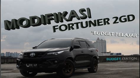 Toyota Fortuner Modifikasi Ceper