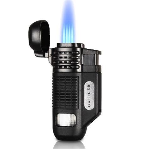 Galiner Butane Lighter Windproof Jet Torch Cigar Gas Refillable