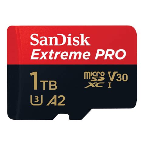 Amazon Sandisk Microsdxc Uhs I Card 1tb Extreme Pro Ultra High Speed