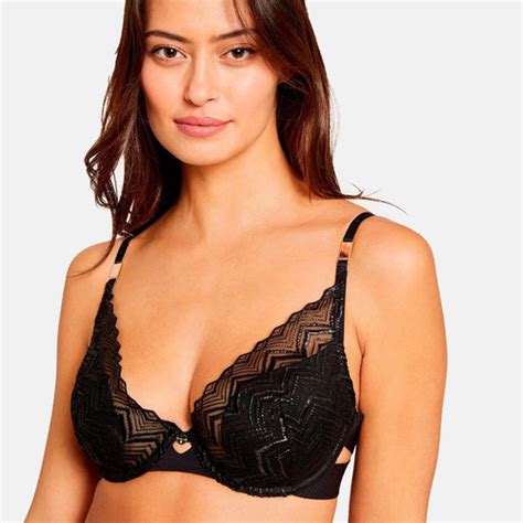 Soutien Gorge Ampliforme Armatures Noir Morgan Lingerie Lemon Curve