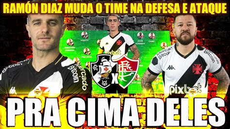 VASCO ESCALADO PARA O CLÁSSICO ROSSI E PUMA TITULARES DIA DE VASCO