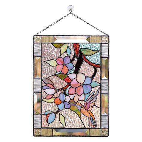 Iris Stained Glass Painting Window Cling Painting Stained Glass