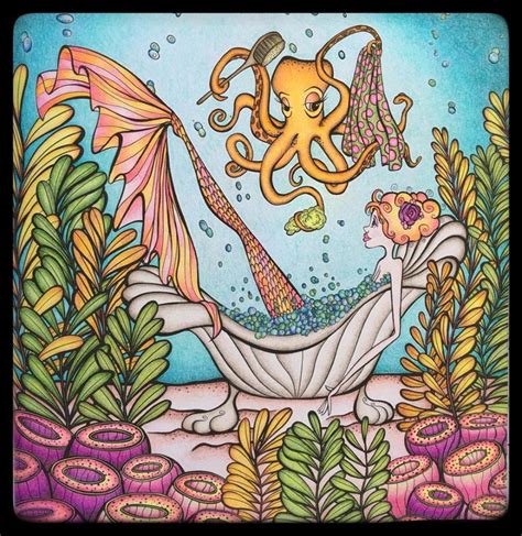 Pin By Pat Eastland On Colorbooks Fairies Gnomes Mermaids Of