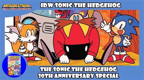 Idw Sonic The Sonic 30th Anniversary Special A Comic Review By