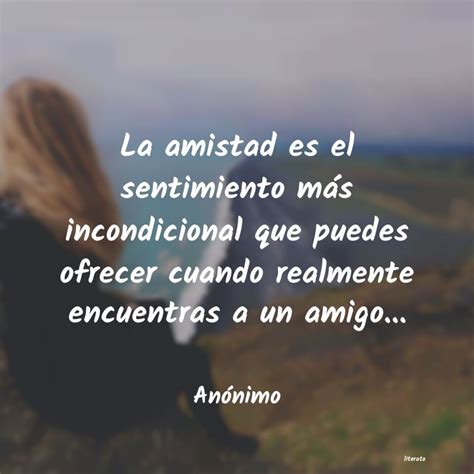 Frases De Amistad Incondicional