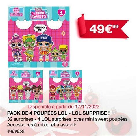 Promo Pack De 4 Poupées Lol Lol Surprise Chez Costco Icataloguefr