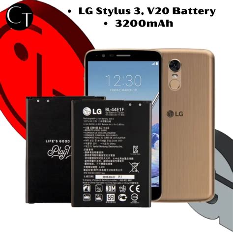 Original LG Stylus 3 V20 Battery Model BL 44E1F High Quality