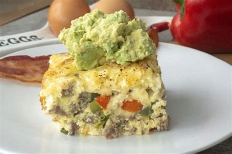 Keto Sausage Breakfast Bake Trina Krug