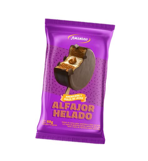 Alfajor Helado AMANDAU