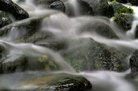 Free Photo Soft Flow Of A Waterfall