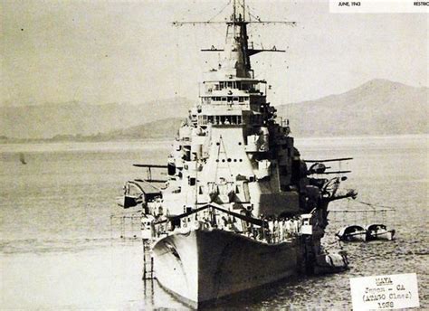 Ijn Heavy Cruiser Maya Atago Class Bow View Maya Was Sunk By