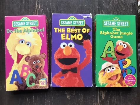 My Sesame Street VHS Collection, 41% OFF | www.elevate.in