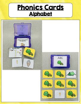 Alphabet Phonics Cards Center Or Assessment Activities Orton Gillingham