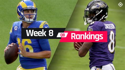 Week 8 Fantasy Qb Rankings Must Starts Sleepers Potential Busts At