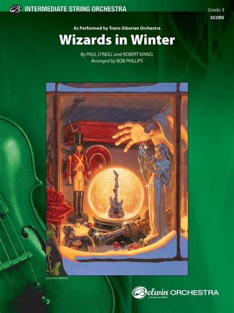 Wizards in Winter: String Orchestra Conductor Score & Parts: Trans-Siberian Orchestra | Sheet Music