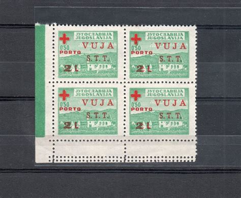 Triest Zone B 1948 Pro Red Cross Corner Blocks Of Four Catawiki