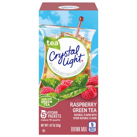 Save On Crystal Light Sugar Free Raspberry Green Iced Tea Mix Pitcher