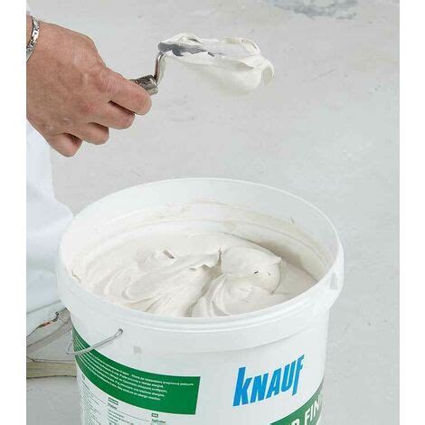 Stucco Pronto In Pasta KNAUF SUPER FINISH Bianca Rasatura Liscia