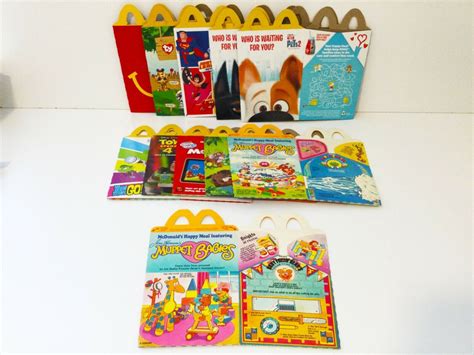 McDonalds Happy Meal Boxes EBay