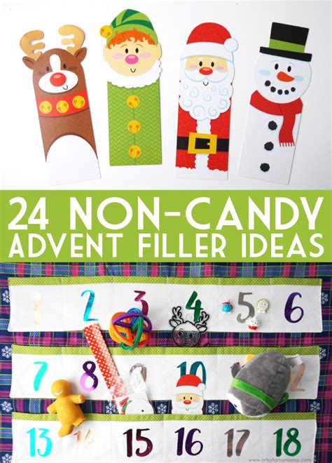 24 Non-Candy Advent Calendar Gift Ideas | artsy-fartsy mama