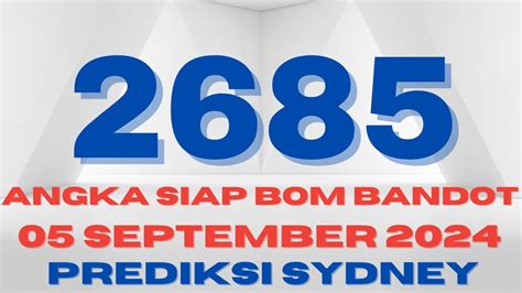 Prediksi Sidney Agustus Bocoran Sydney Hari Ini Rumus Sidney