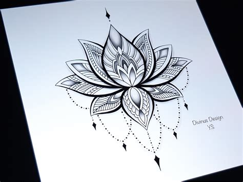 Lotus Mandala Tattoo