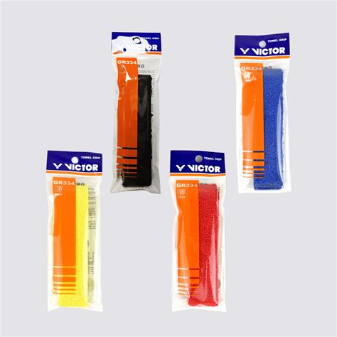 Victor GR334C Badminton Racket Towel Grip (Thin)