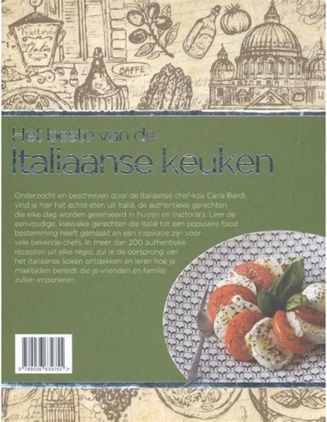 Het Beste Van De Italiaanse Keuken Bardi C 7090468156916 Boeken