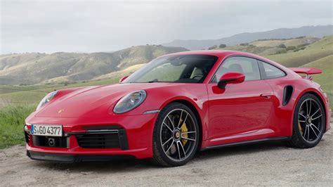 2021 Porsche 911 Turbo S 992 Driving Exterior Interior And Crazy Exhaust Sound Guards Red