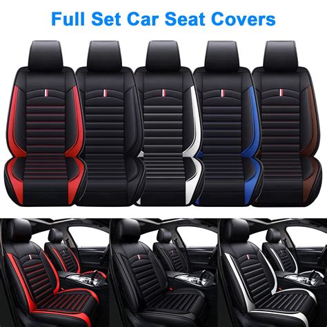 Customed For 2000 2024 Honda Civic Cr V Insight Clarity Car 5 Seat Covers Front Rear Full Set