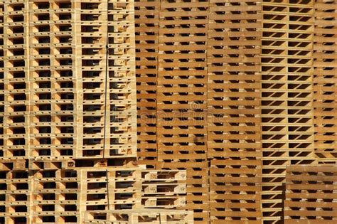 wooden pallet store  factory yard stock photo image  grain
