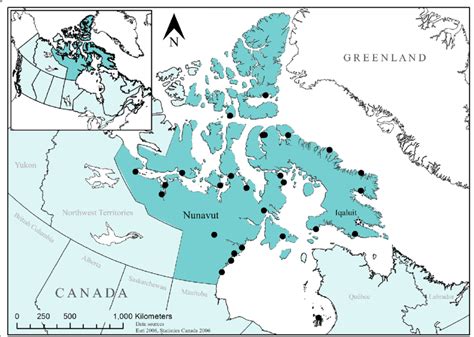 Nunavut Maps Facts World Atlas Atelier Yuwaciaojp