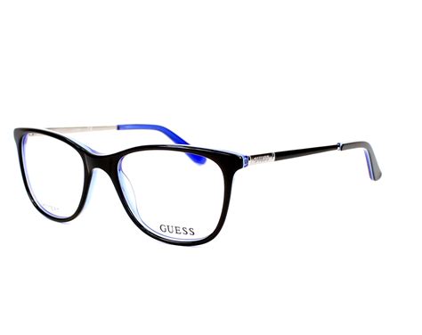 Guess Eyeglasses Gu 2566 001 Black Visionet