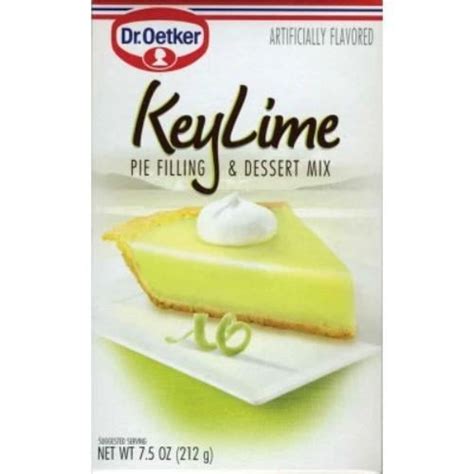 Key Lime Pie Filling And Dessert Mix Oetker 75 Oz