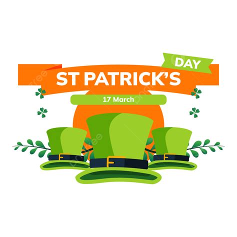 St Patrick Hat Vector Design Images Happy St Patricks Day 17 March