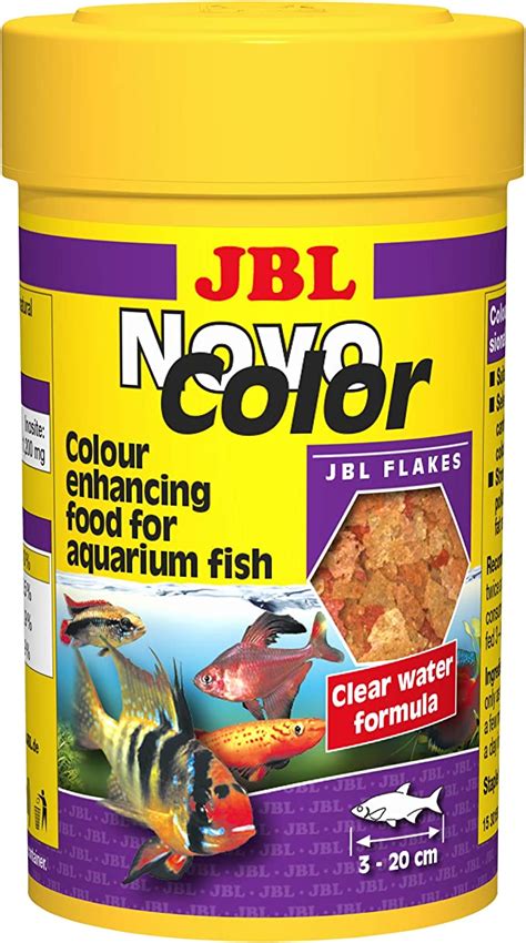 JBL NovoColor 100 Ml Main Food Flakes For Colourful Aquarium Fish