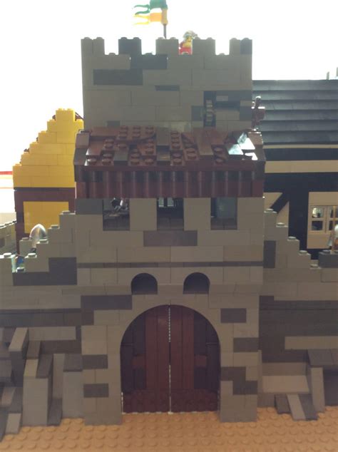 Lego Castle gate by FeanorTargaryen on DeviantArt