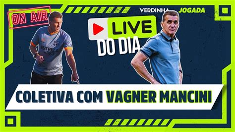 AO VIVO COLETIVA DO VAGNER MANCINI TREINADOR DO CEARÁ 22 11 2023